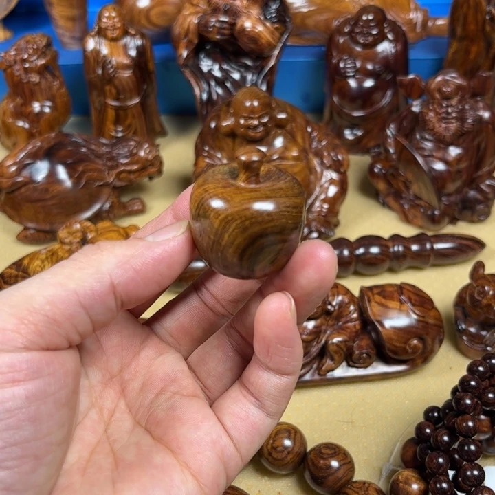 黄花梨降香黄檀把件