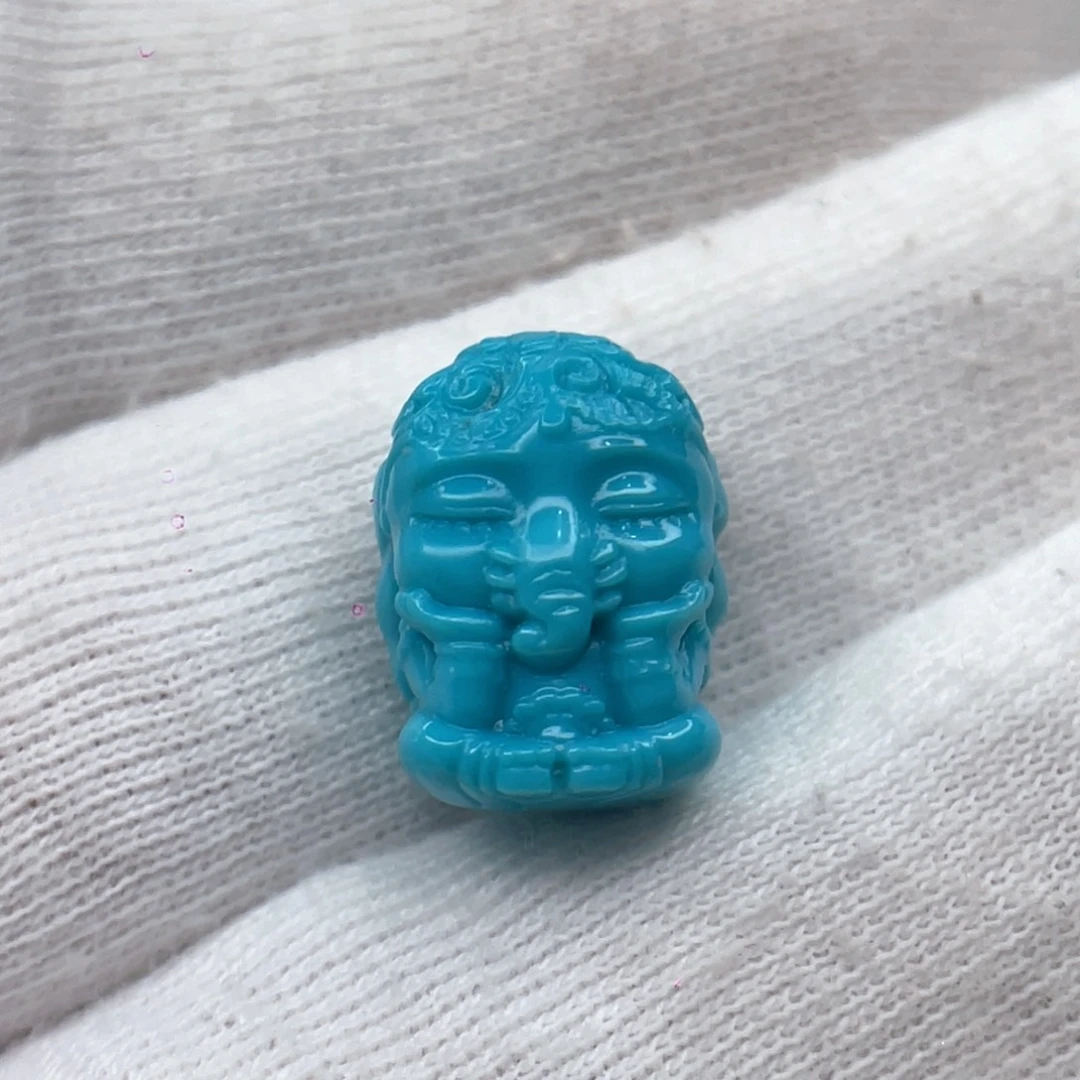 绿松石未镶嵌颈饰卡11-15-7.8