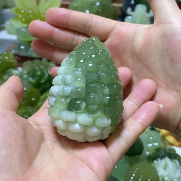 【闪购商品】蛇纹石玉未镶嵌把件