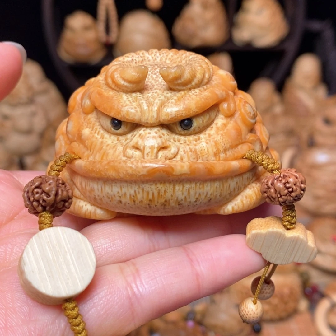 竹山***哥68竹根雕作品欣赏