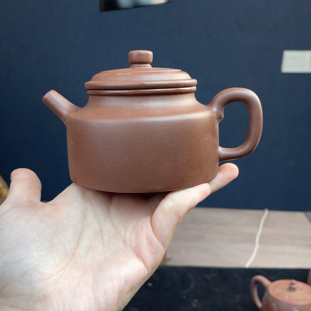 紫砂茶壶全手工底槽清德钟220cc