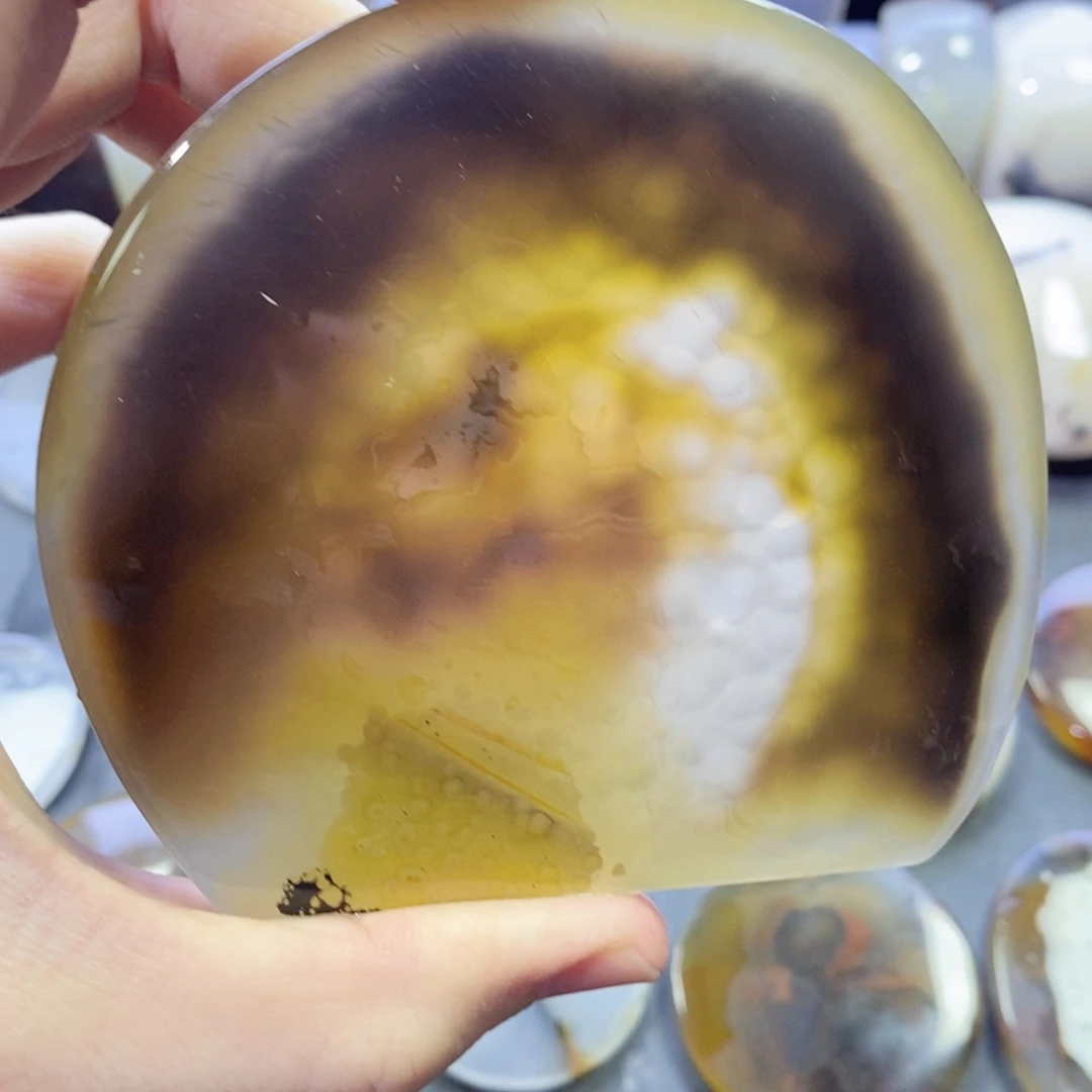 玛瑙/玉髓颈饰未镶嵌编号86