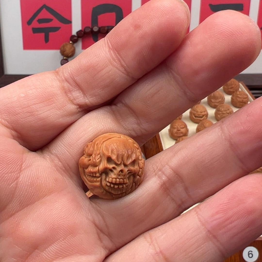 披***肠核桃手串/手链骷髅恶僧系列单颗18+