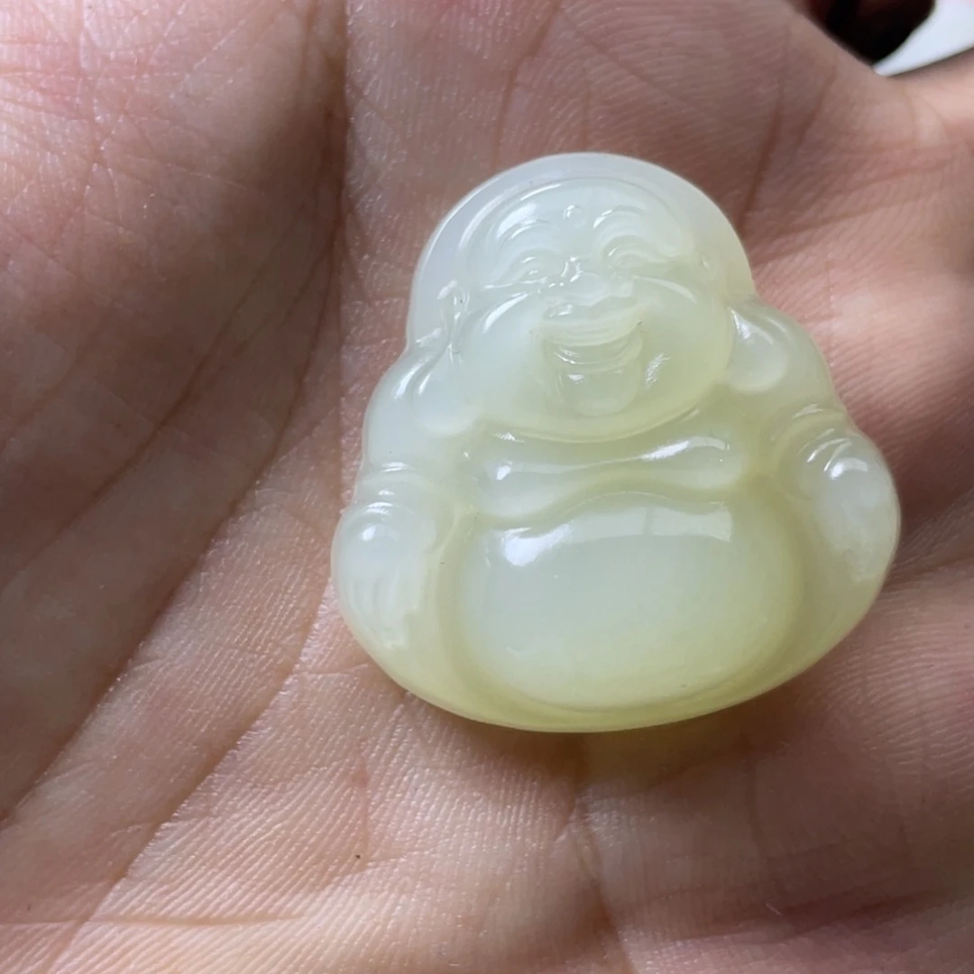 吊坠(不含链)未镶嵌和田玉一***萄