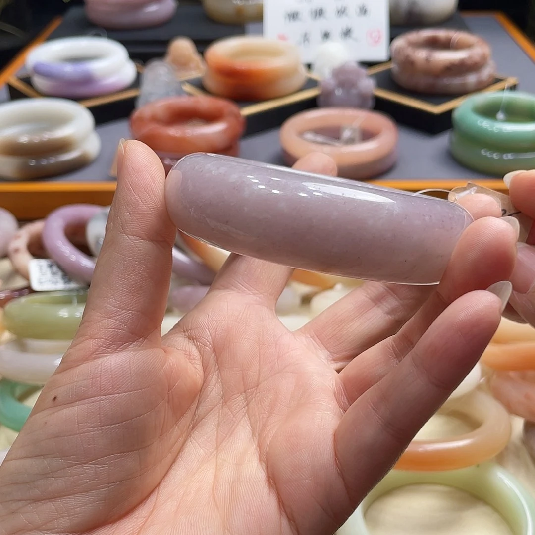 未镶嵌手镯石英岩玉晓**醒