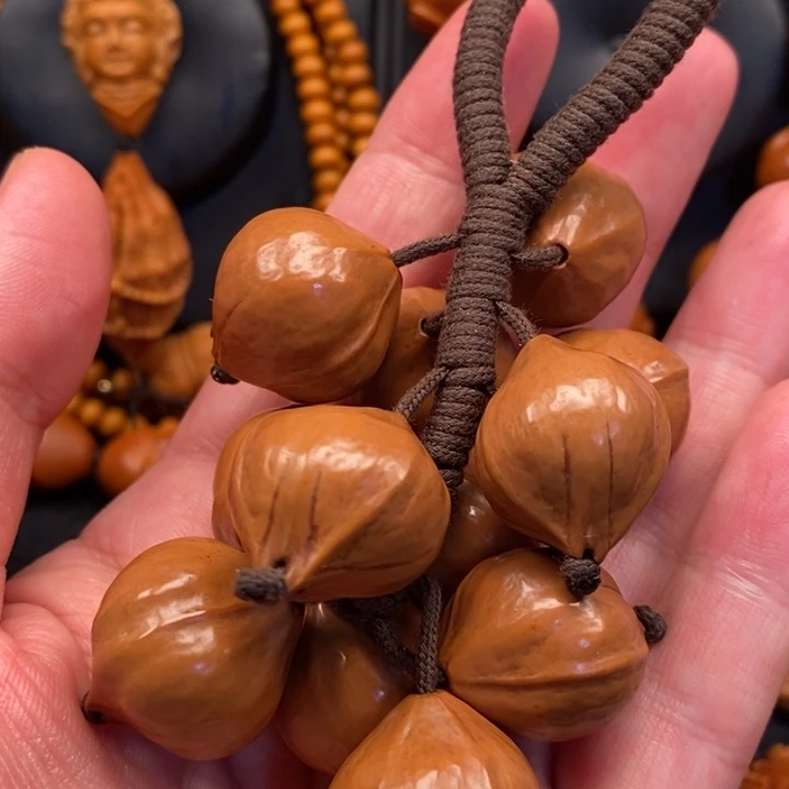 菜***8橄榄核手串/手链蜜桃葡萄串