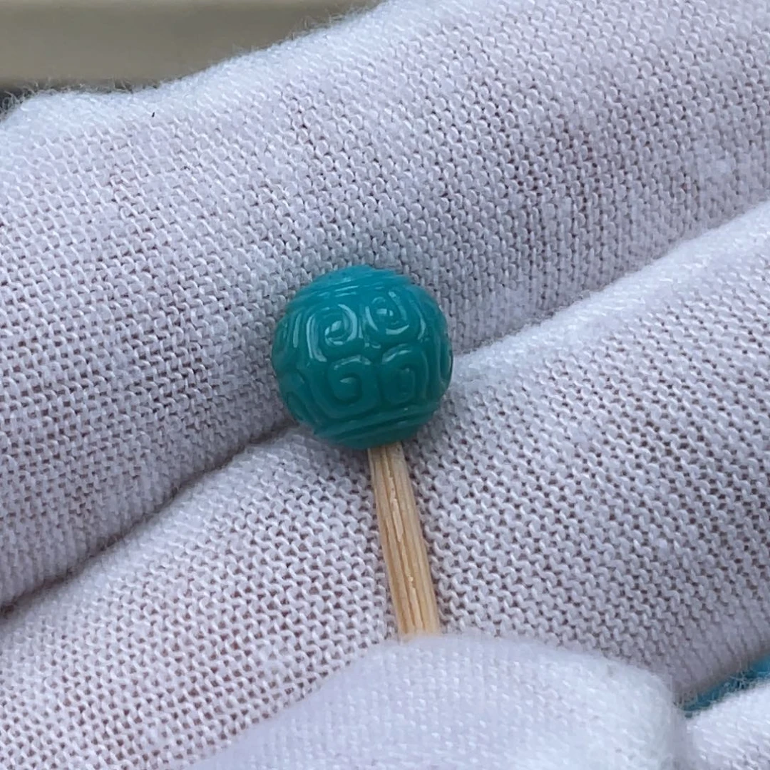 绿松石未镶嵌挂件8mm