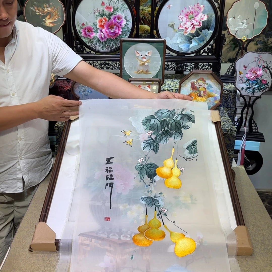 刺绣刺绣工艺精湛独特设计理念