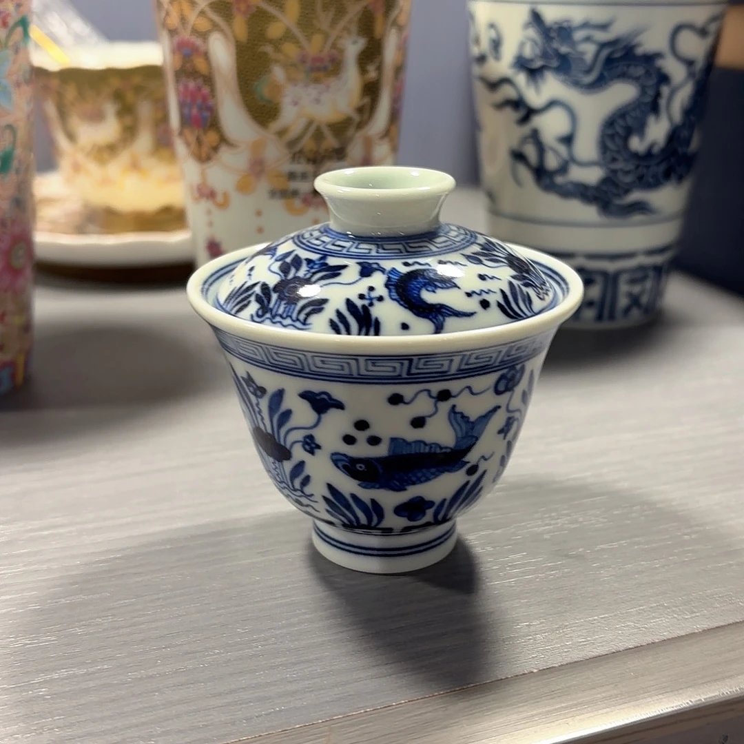 笑***场瓷片景德镇瓷器博物陈列