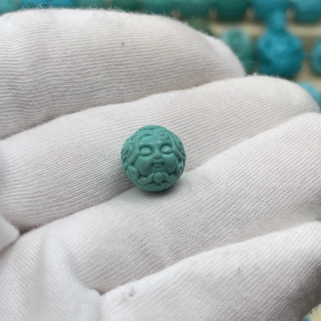 绿松石未镶嵌颈饰卡11