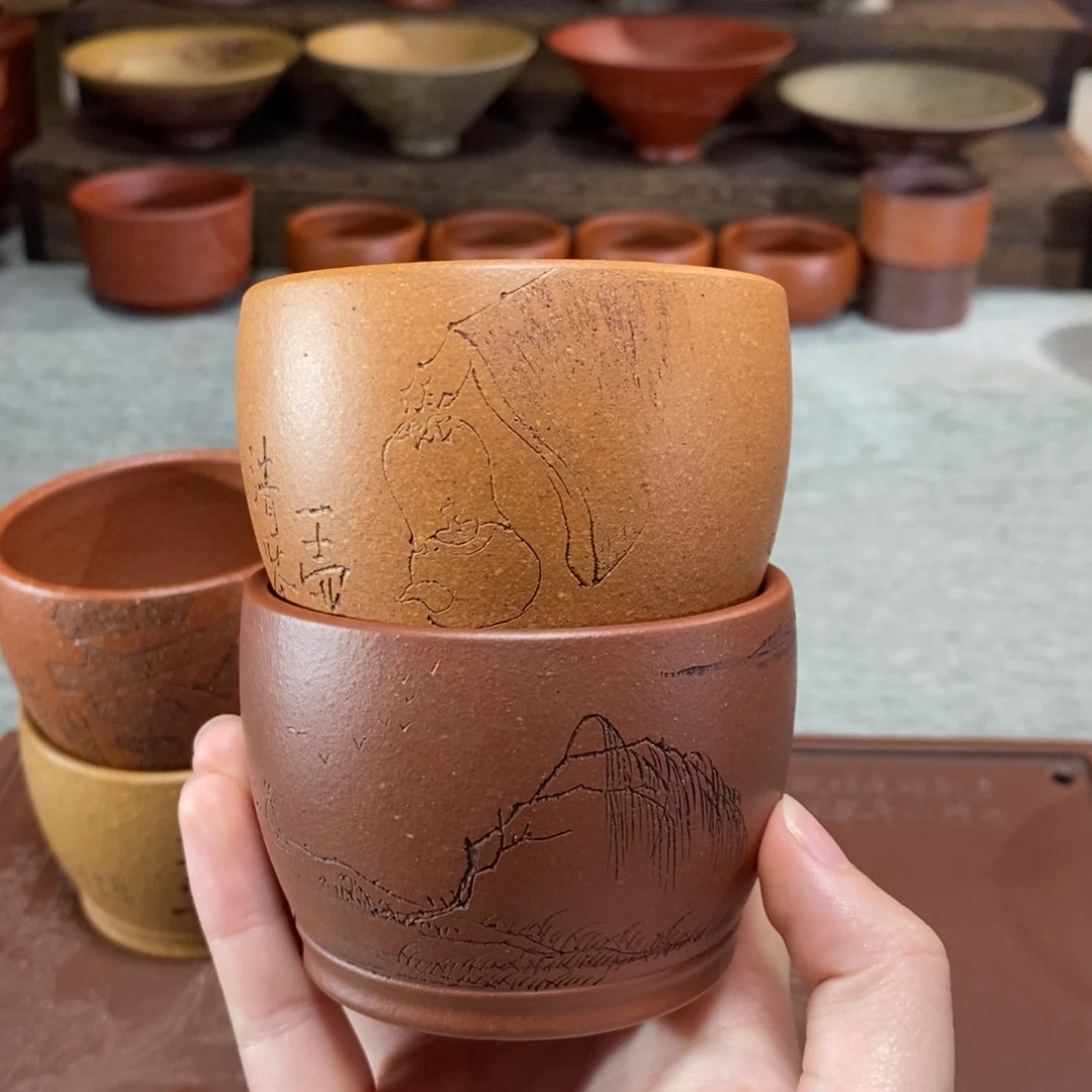 茶杯紫砂紫砂主人杯