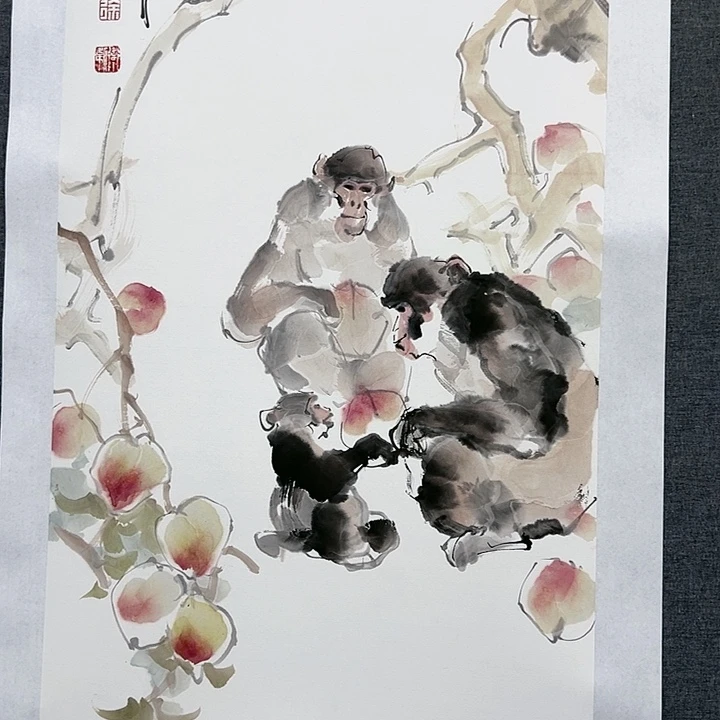 国画书画作品多次