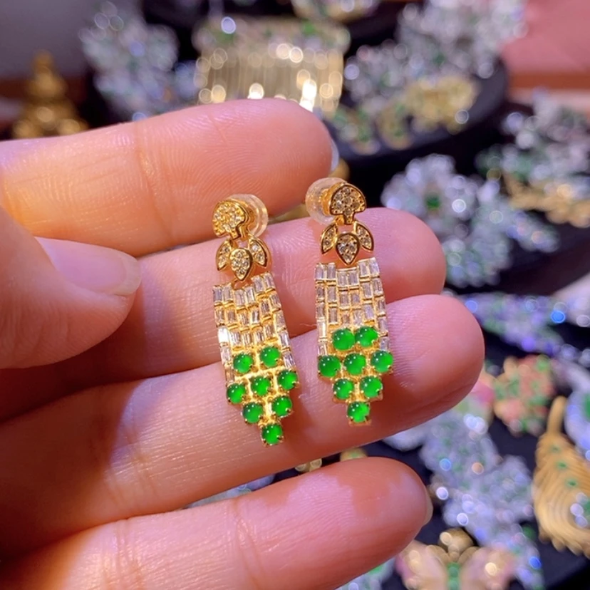 【闪购商品】翡翠挂件银S925镶嵌