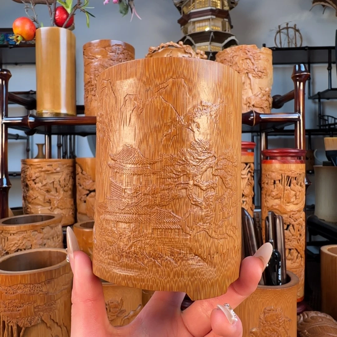 香榧木山水楼阁fiaohaobit