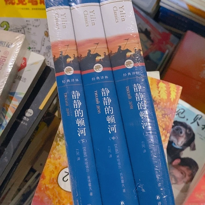 瑕疵   静静地顿河……  3册