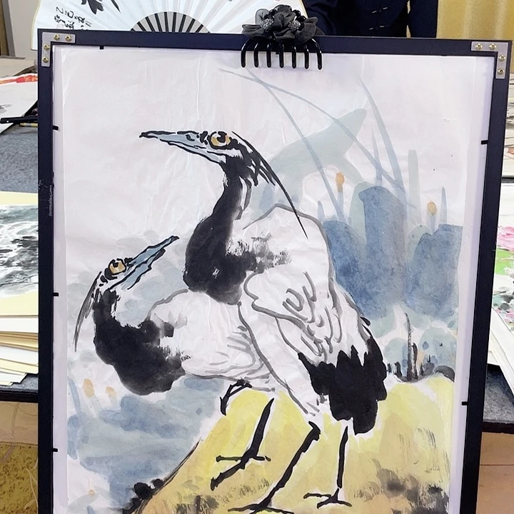 国画张圣敏先生纯手绘作品