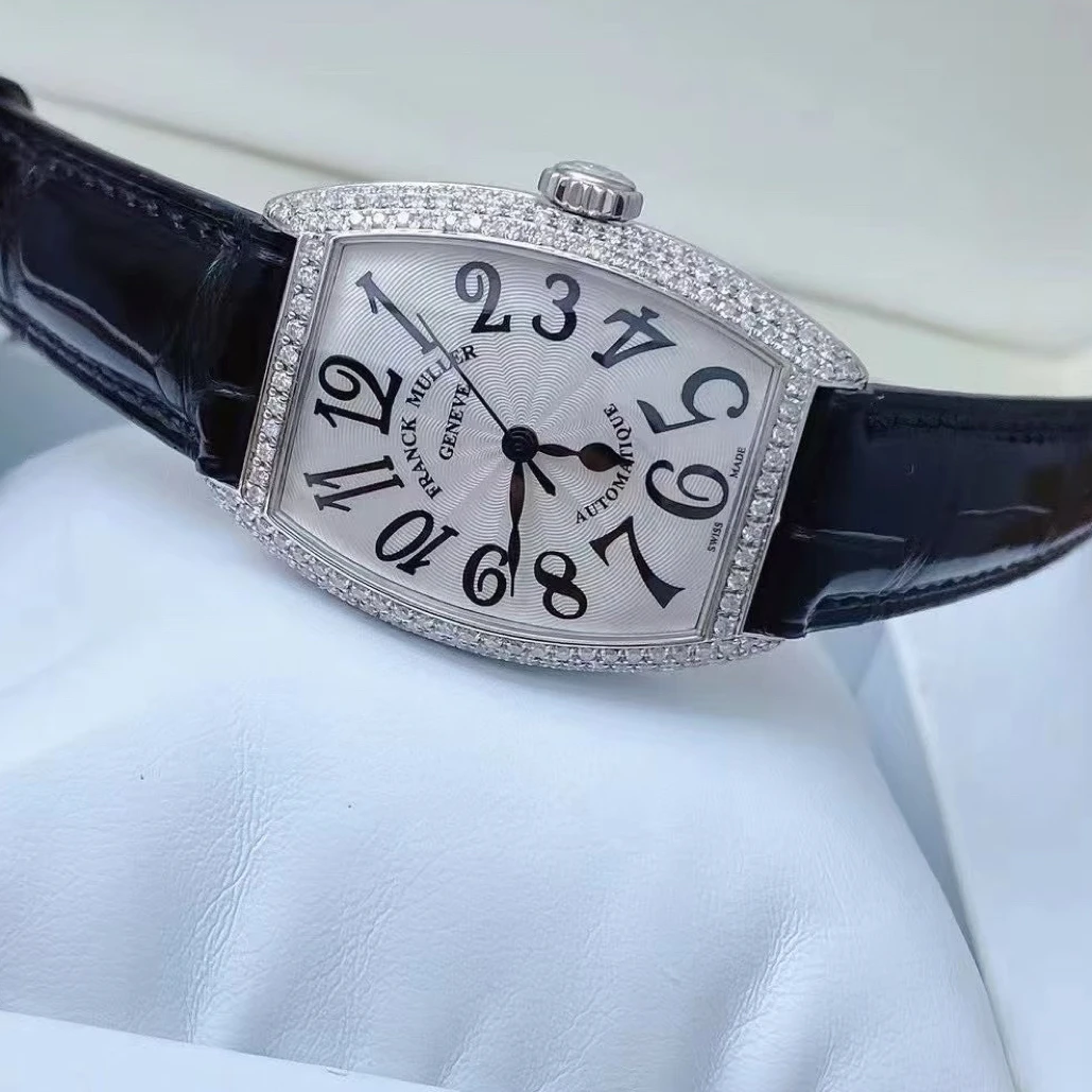 95新 Franck Muller/法兰克穆勒 酒桶后钻轻奢时尚女表自动29*39