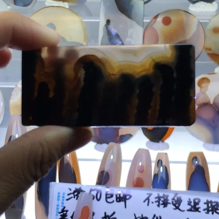 查罗石未镶嵌珠宝半成品62霞