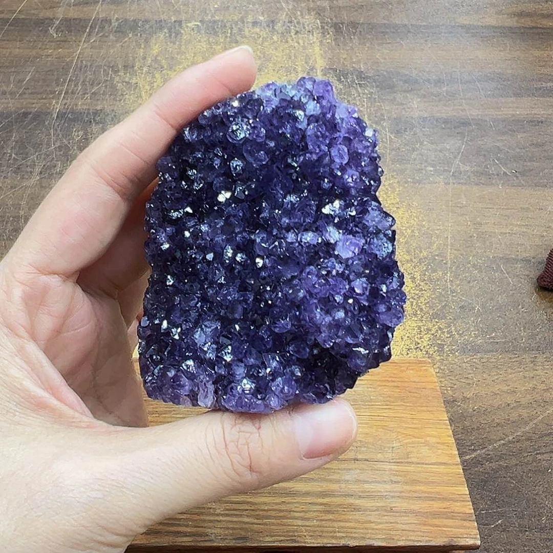 紫晶摆件未镶嵌晶体