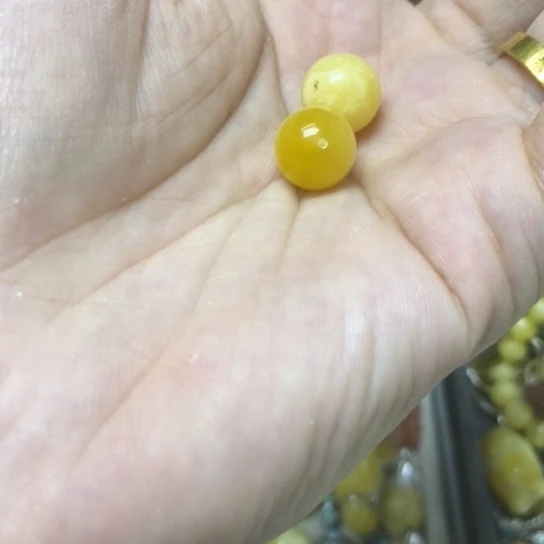 裸石蜜蜡未镶嵌吊坠