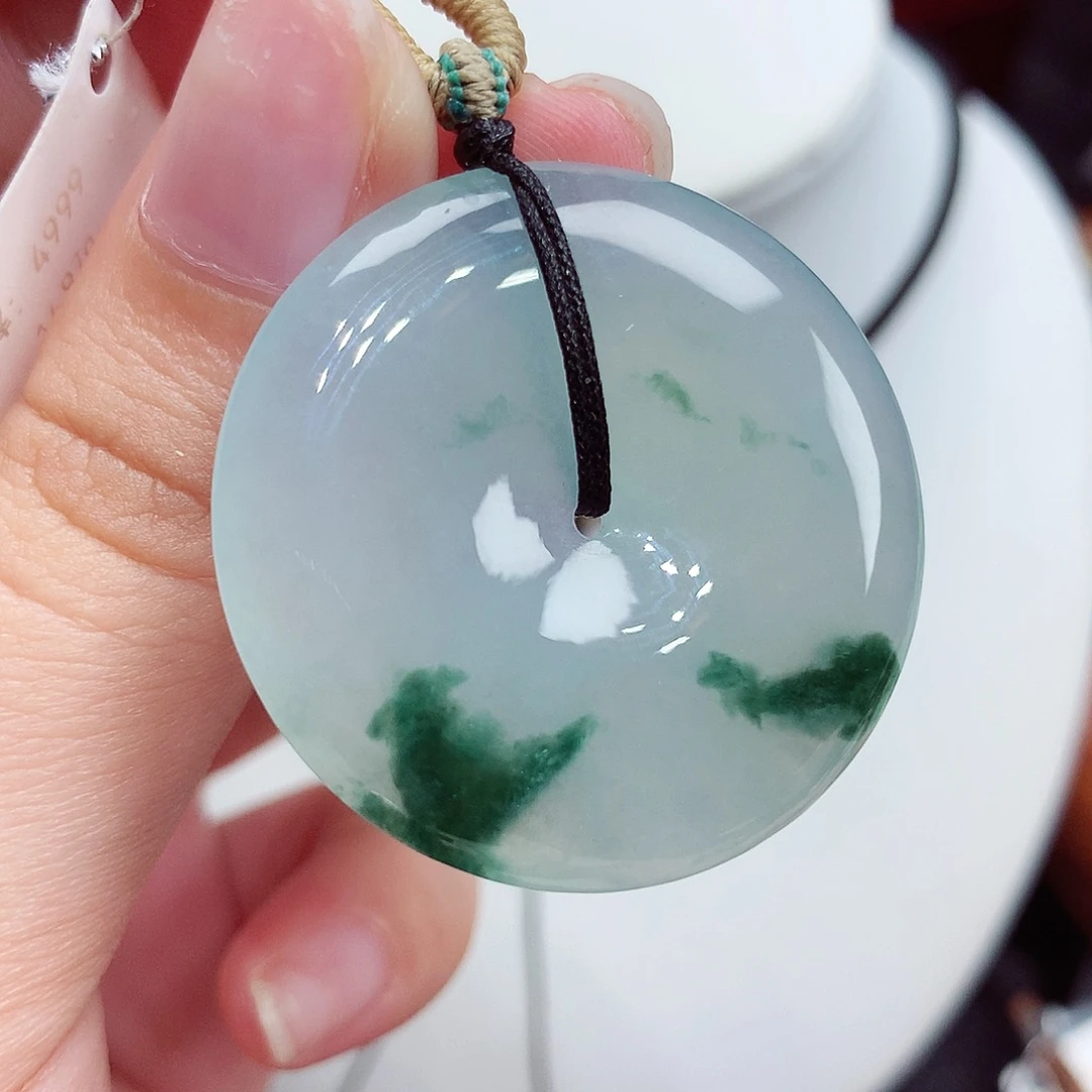 颈饰未镶嵌翡翠翡翠100，34.2/6