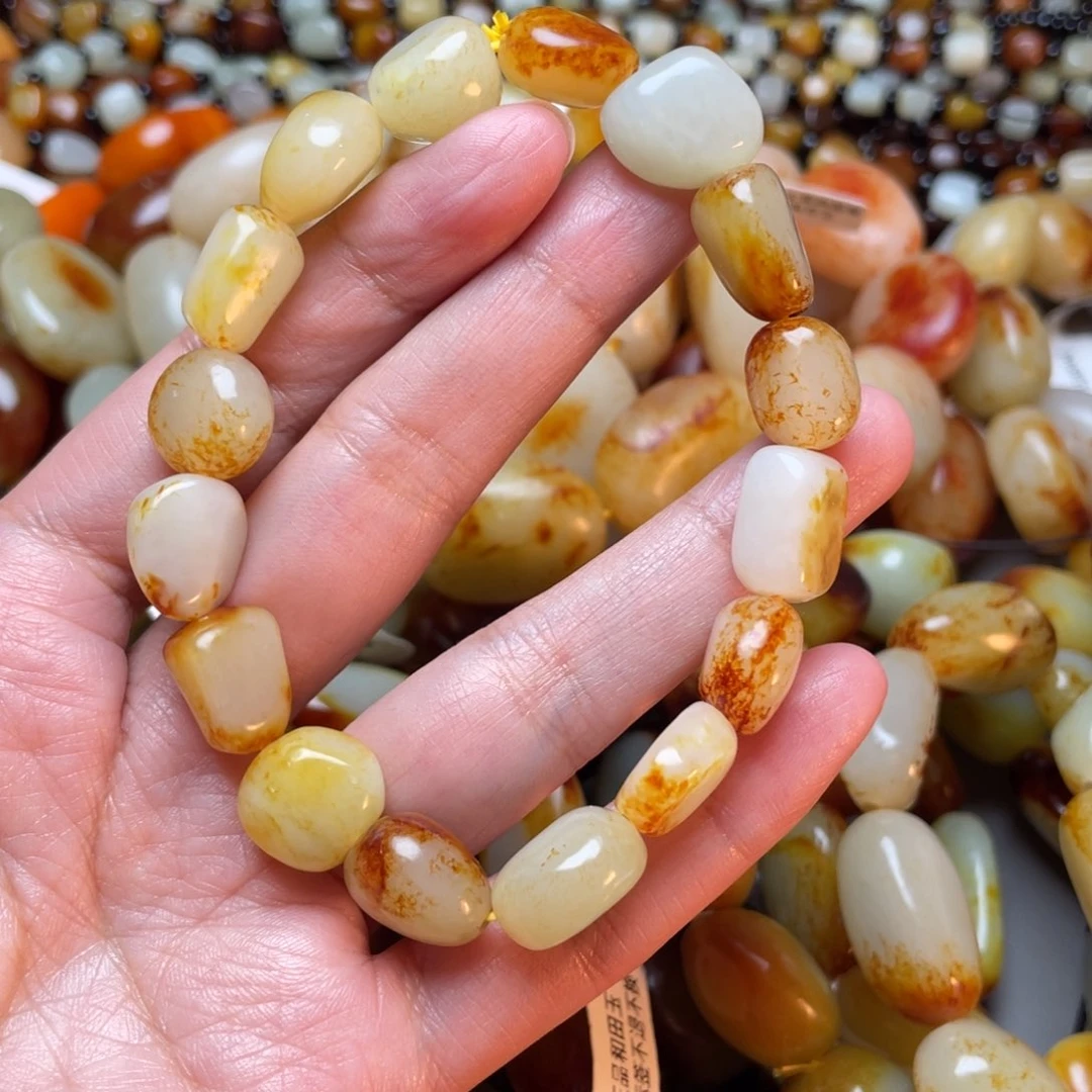 和田玉手链未镶嵌