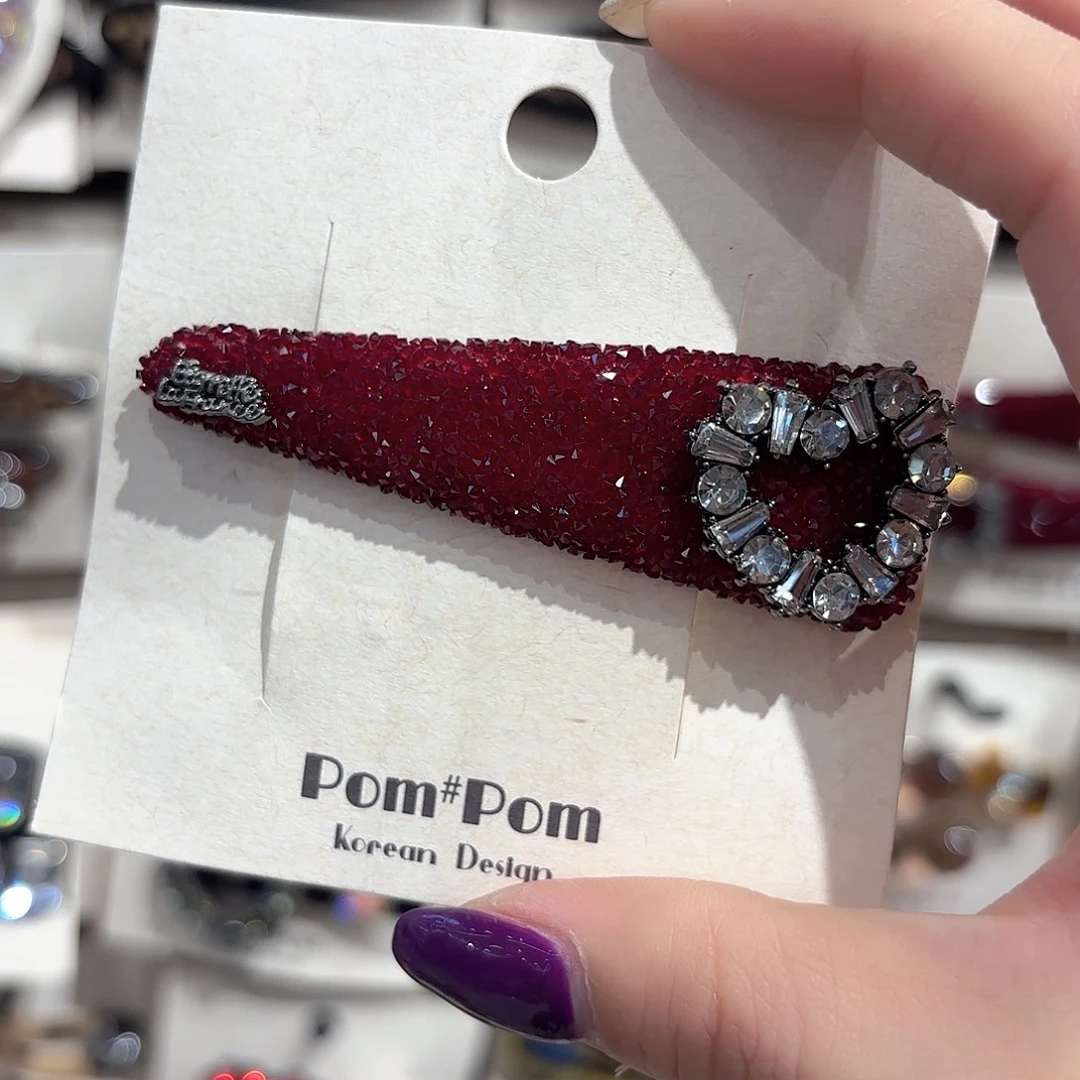 皮质铁合金爱心拜拜