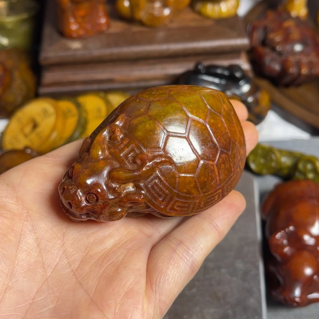 蛇纹石玉合金颈饰