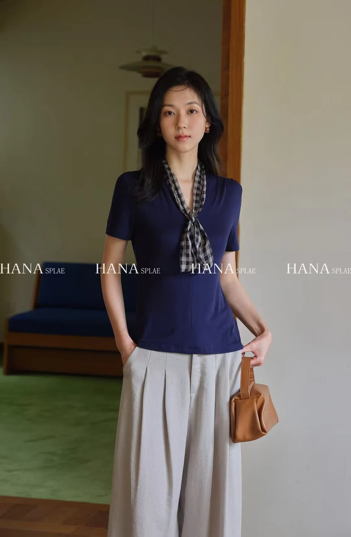 【NO退NO换】鑫燃KIKI 时尚小众简约高级感百搭衬衣 17650 HN