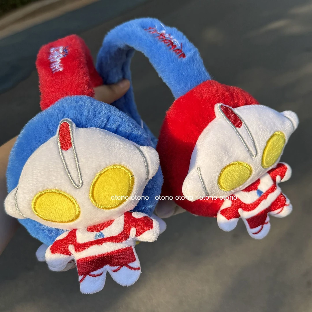 正版奥特曼儿童耳罩可爱男童冬季保暖防寒加绒加厚耳套耳包