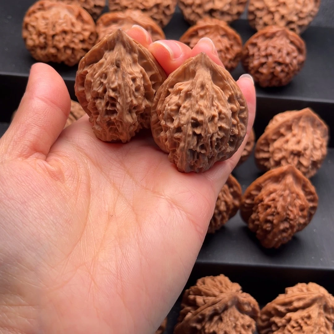 遇***$文玩核桃把件鸡心