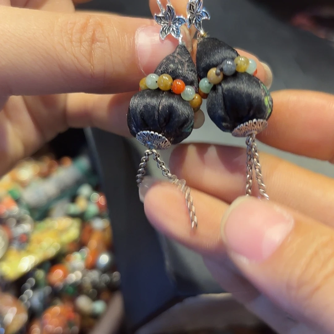 翡翠未镶嵌颈饰原创