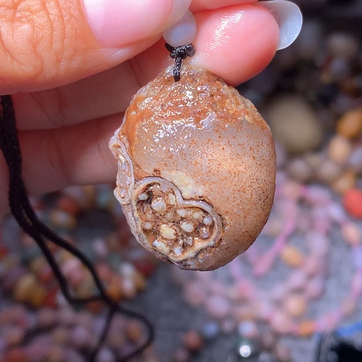 玛瑙/玉髓珠宝半成品未镶嵌五**果