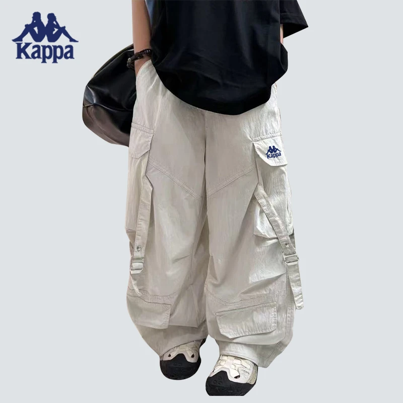 Kappa Kids【卡帕专柜撤店】夏季中大童休闲百搭薄款工装裤-KP17007