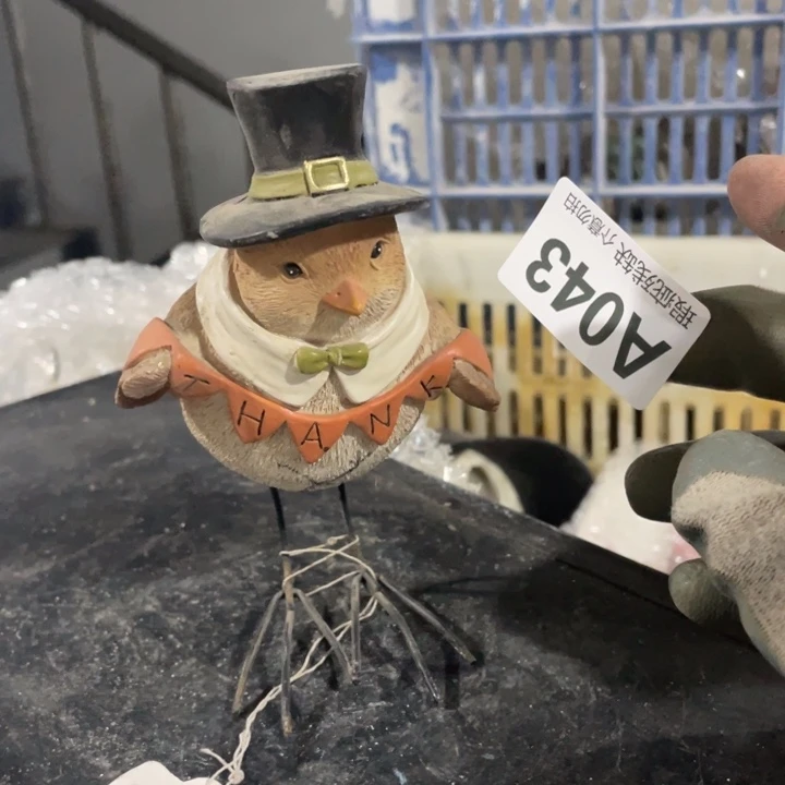 摆件孤品老货微瑕瓷