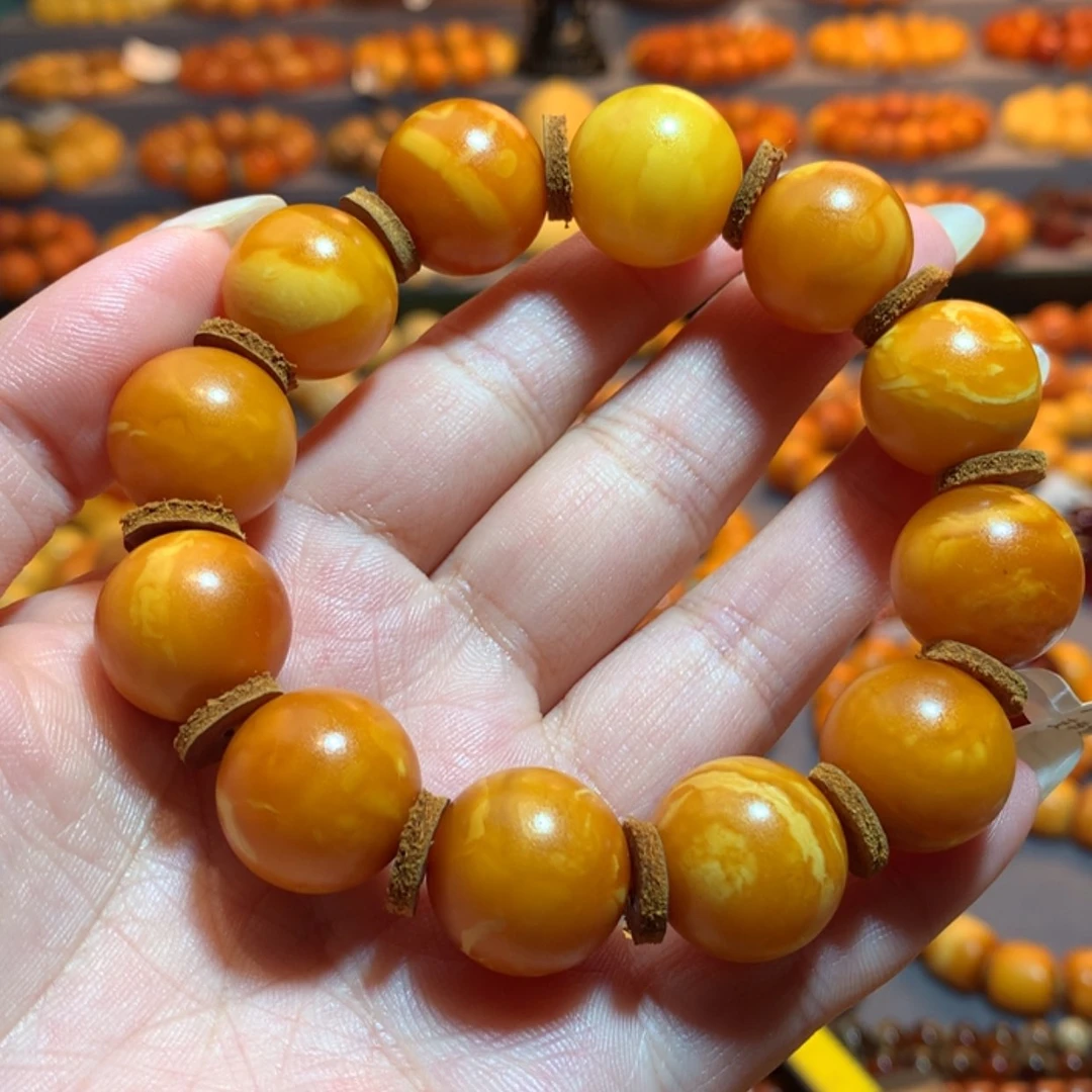 【闪购商品】手串蜜蜡未镶嵌蜜蜡手串