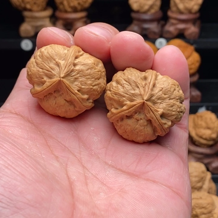 文玩核桃把件10球奔35尺