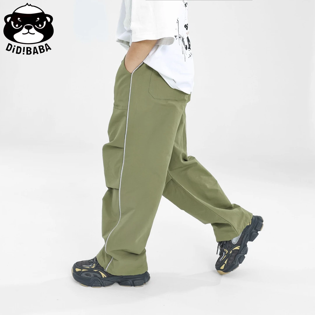 DIDIBABA/滴滴巴巴童装户外潮流百搭宽松运动休闲长裤XB5223