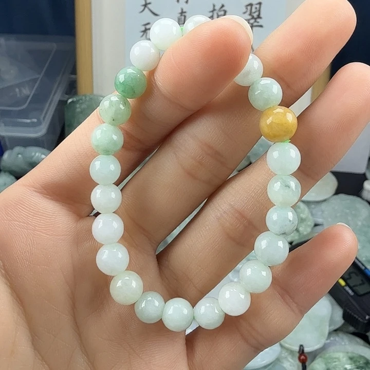 安***妍翡翠未镶嵌颈饰翡翠