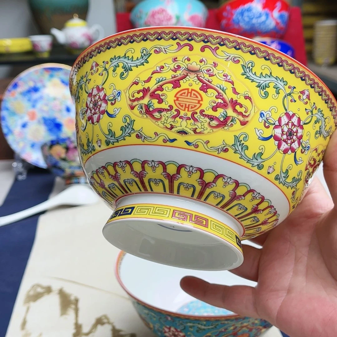 【闪购商品】珐琅6英寸2黄。。。。。