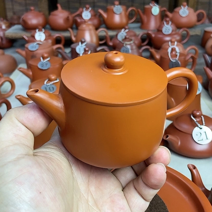 【闪购商品】茶壶朱泥130cc000000000000000