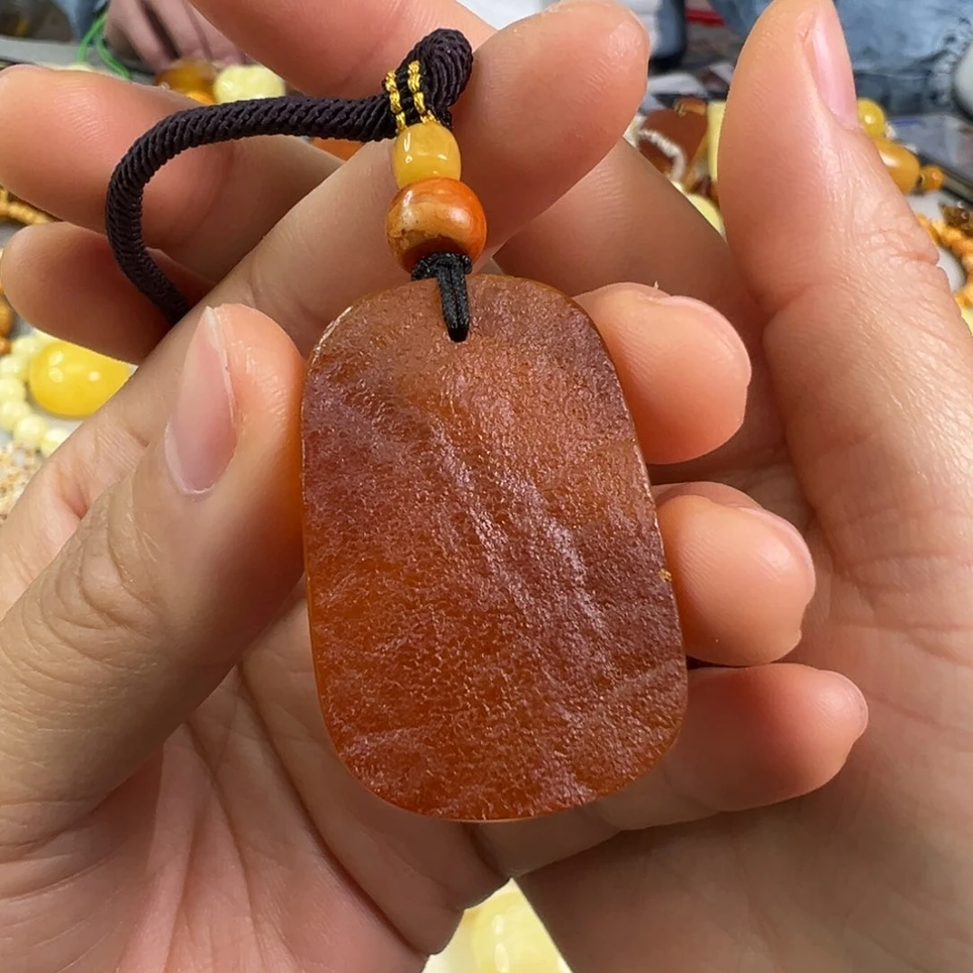 琥珀裸石未镶嵌蜜蜡