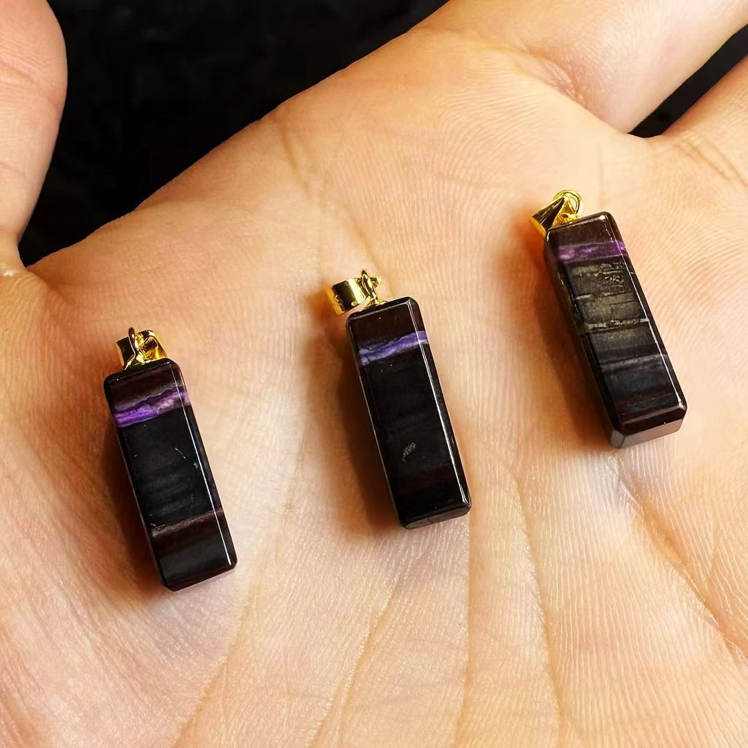 【皇后甄选】SJL045 舒俱来火焰丝绒桶珠吊坠-多样性发其一