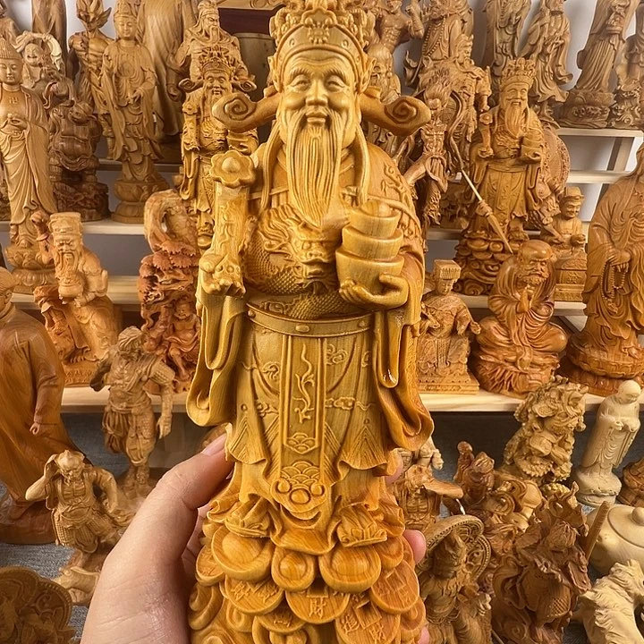 柏木（崖柏）清*财神爷全品