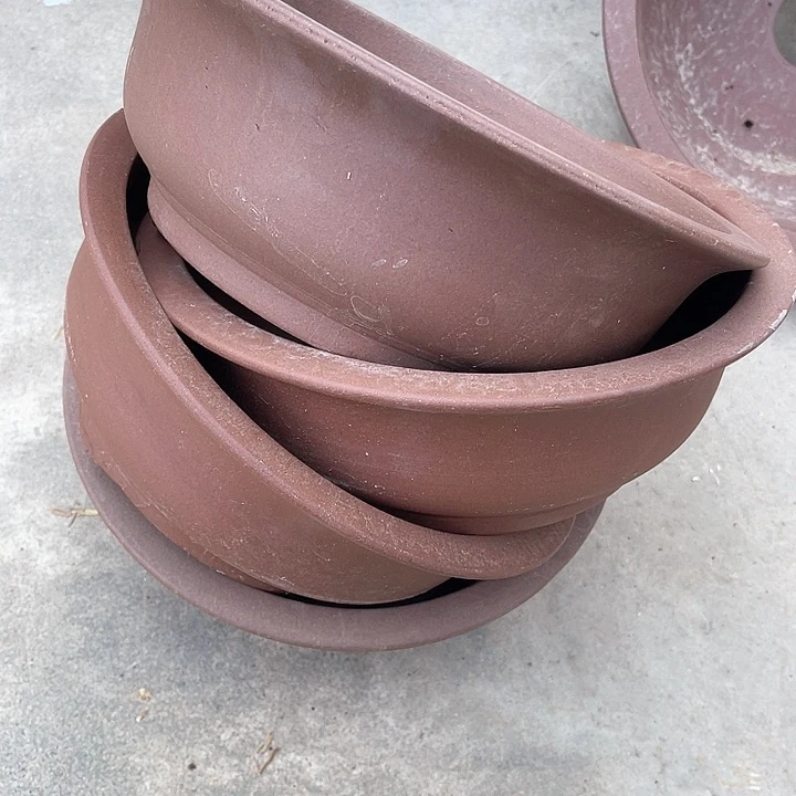 紫砂花盆   50/4。 28-11。微瑕