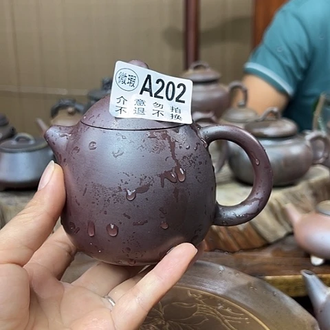 戬谷龙窑柴烧茶壶202