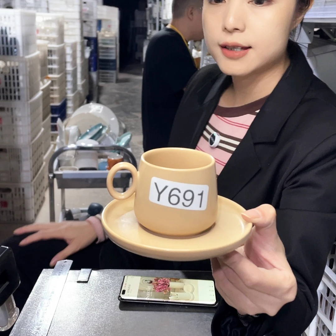 瓷片691              6杯6碟