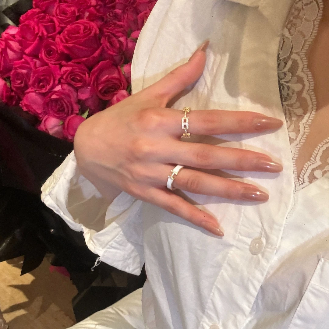 合金戒指 【W H】戒指