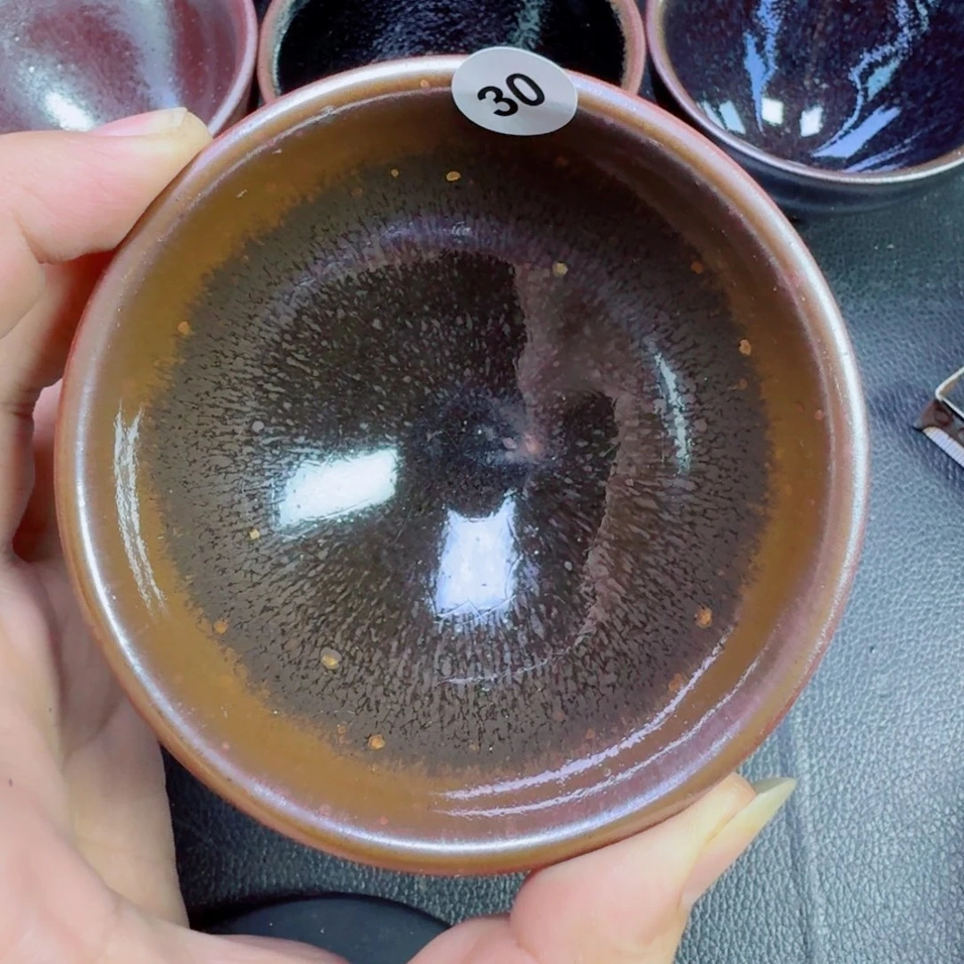 摆件古时茶器建窑建盏30