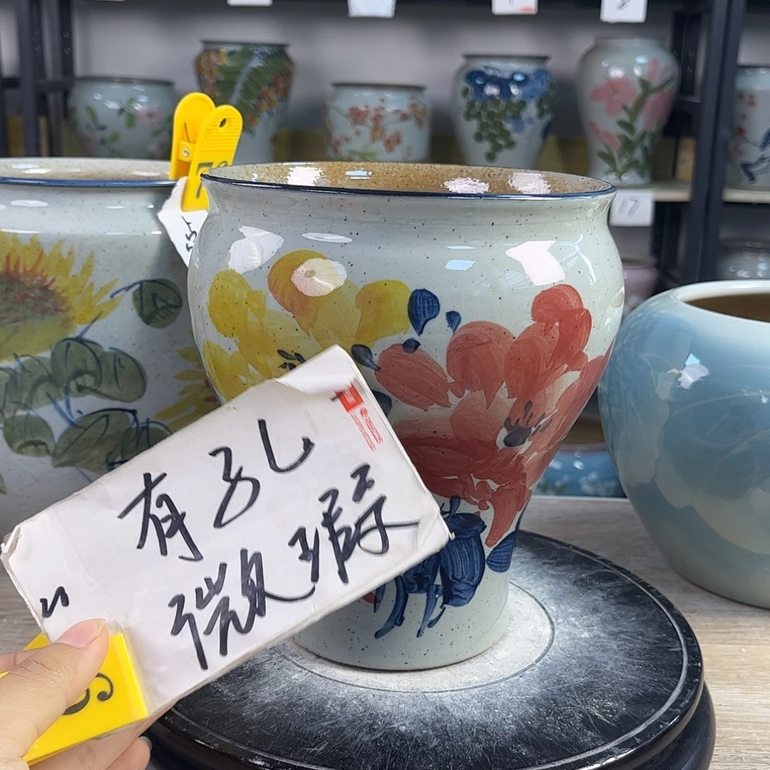 罐1xc景德镇陶瓷花盆